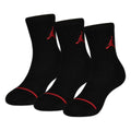 Sportsocken Jordan JUMPMAN ANKLE WJ0009 023 Schwarz 3 Paar