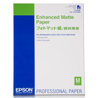 Tinte und Fotopapierpackung Epson Enhanced Matte Paper, DIN A2, 192 g/m², 50 hojas 50 Blatt (50 Stück) (1 Stück)