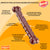 Knochen Nylabone Braun Bacon L