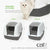 Katzentoilette Catit Grau Abnehmbarer Deckel