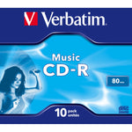 CD-R Verbatim Music CD-R 700 MB Schwarz