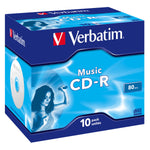 CD-R Verbatim Music CD-R 700 MB Schwarz