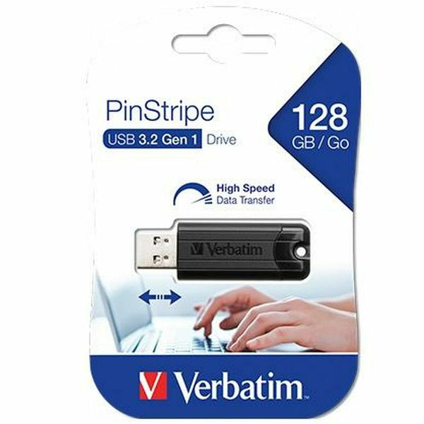 USB Pendrive Verbatim Schwarz 128 GB
