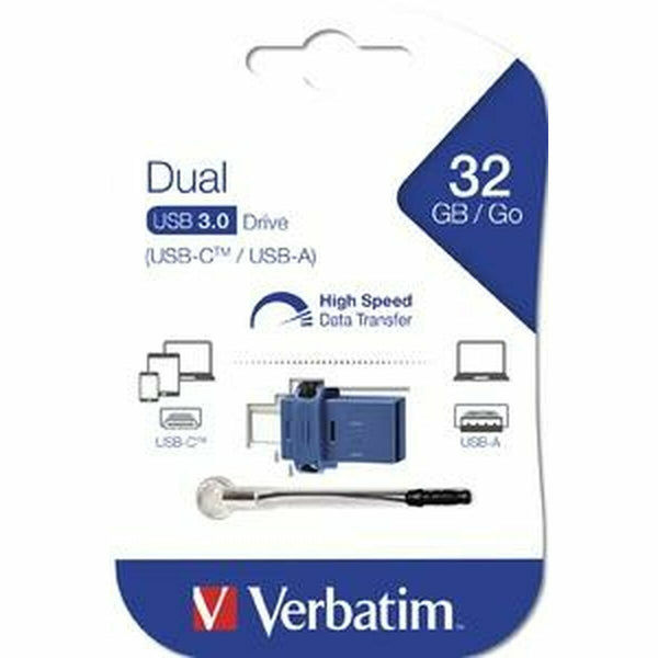USB Pendrive Verbatim 49966 Blau 32 GB