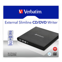Externer Recorder Verbatim Slimline CD/DVD 24x