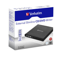 Externer Recorder Verbatim Slimline CD/DVD 24x