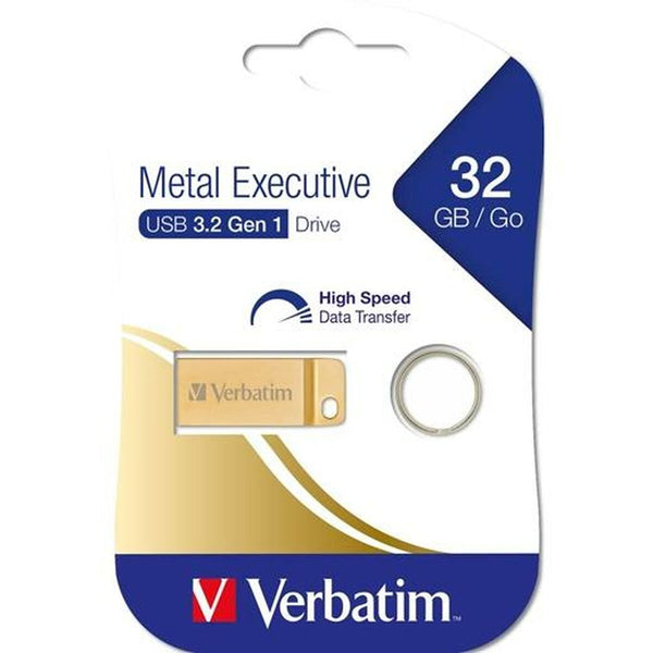 USB Pendrive Verbatim Executive Gold