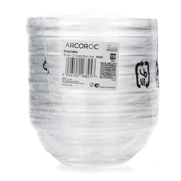 Flacher Teller Arcoroc Restaurant 30 x 26 cm Weiß Glas (6 Stück)