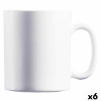 Kop Luminarc Evolutions Weiß Glas 320 ml (6 Stück) (Pack 6x)