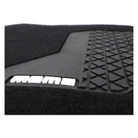 Auto-Fußmatte Momo MOMLCM012BW Universal Schwarz Weiß