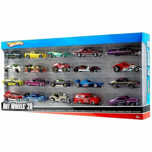Spielset Fahrzeuge Hot Wheels H7045 20 Stück