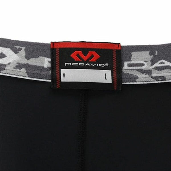 Sportliche Herren-Strumpfhosen McDavid 3/4 Dual Layer Knee Schwarz