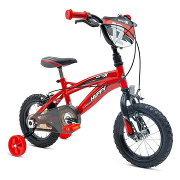 Kinderfahrrad Czerwony Huffy 72029W Schwarz Rot 12"