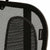 Rückenlehne des Sitzes Fellowes 9191301 Schwarz Einstellbar Ergonomisch