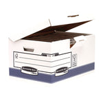 Datei-Box Fellowes Maxi Blau Weiß 31 x 39 x 56 cm 10 Stück