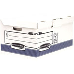 Datei-Box Fellowes Maxi Blau Weiß 31 x 39 x 56 cm 10 Stück