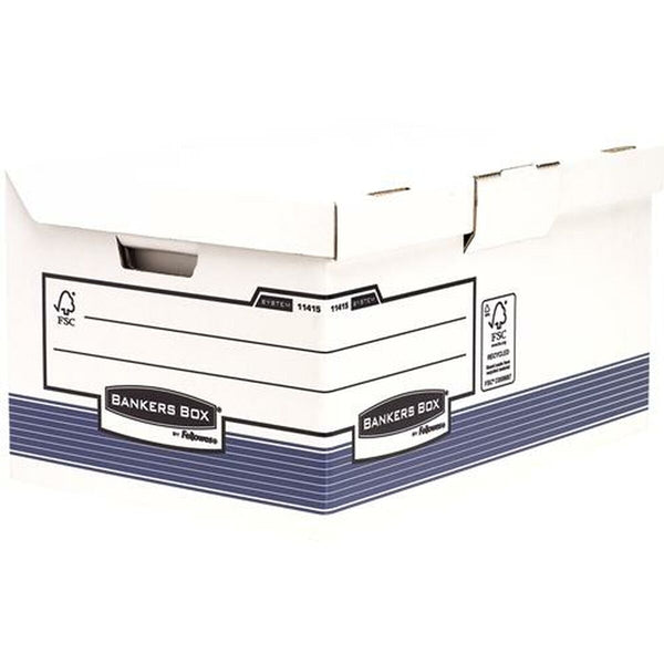 Datei-Box Fellowes Maxi Blau Weiß 31 x 39 x 56 cm 10 Stück