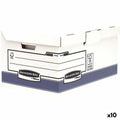 Datei-Box Fellowes Maxi Blau Weiß 31 x 39 x 56 cm 10 Stück