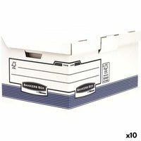 Datei-Box Fellowes Maxi Blau Weiß 31 x 39 x 56 cm 10 Stück