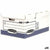 Datei-Box Fellowes Maxi Blau Weiß 31 x 39 x 56 cm 10 Stück
