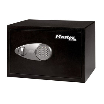 Safe mit elektronischem Schloss Master Lock X055ML Schwarz/Grau 16 L Stahl