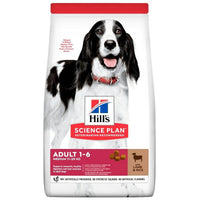 Hundefutter Hill's Science Plan Adult Medium Erwachsener Lamm Reise 2,5 kg