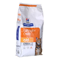 Hundefutter Hill's Feline c/d Urinary Care Multicare Erwachsener Huhn 8 kg