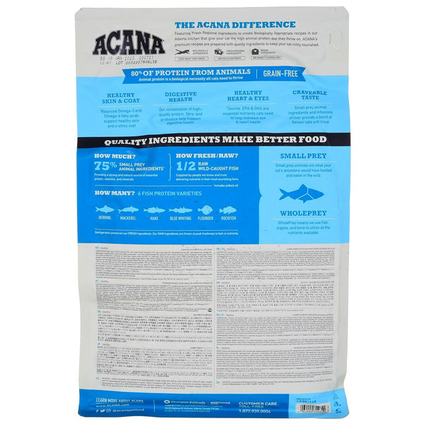 Katzenfutter Acana Pacifica Fisch 1,8 kg