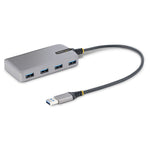 Hub USB Startech 5G4AB-USB-A-HUB Grau