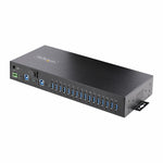 7-Port USB Hub Startech S5G16AINDS-USB-A-HUB Schwarz