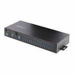 7-Port USB Hub Startech S5G16AINDS-USB-A-HUB Schwarz