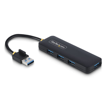 4-Port USB Hub Startech H5A4A-USB-HUB Schwarz