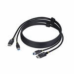 Adapterkabel Startech DU1226-KVM-CABLE Schwarz 1,8 m