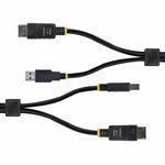 Adapterkabel Startech DU1226-KVM-CABLE Schwarz 1,8 m