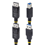 Adapterkabel Startech DU12210-KVM-CABLE Schwarz