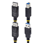 Adapterkabel Startech DU12210-KVM-CABLE Schwarz