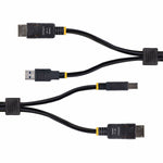 Adapterkabel Startech DU12210-KVM-CABLE Schwarz