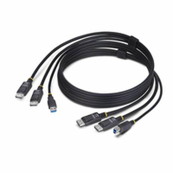 Adapterkabel Startech DDU1226-KVM-CABLE Schwarz 1,8 m