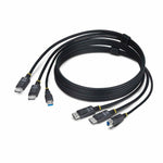 Adapterkabel Startech DDU1226-KVM-CABLE Schwarz 1,8 m
