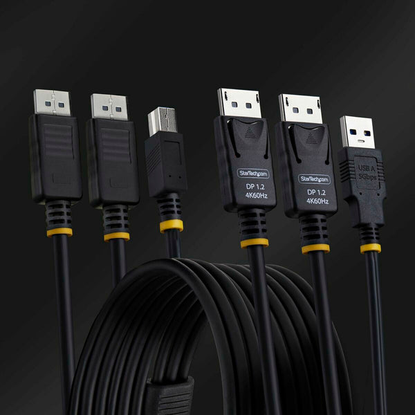 Adapterkabel Startech DDU1226-KVM-CABLE Schwarz 1,8 m