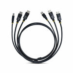 Adapterkabel Startech DDU1226-KVM-CABLE Schwarz 1,8 m