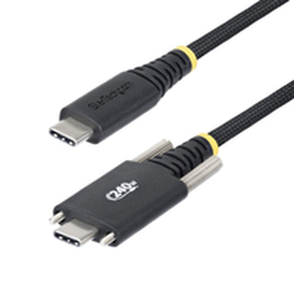 USB-Ladekabel Startech S2CEPR2M-USBSL-CABLE Schwarz 2 m