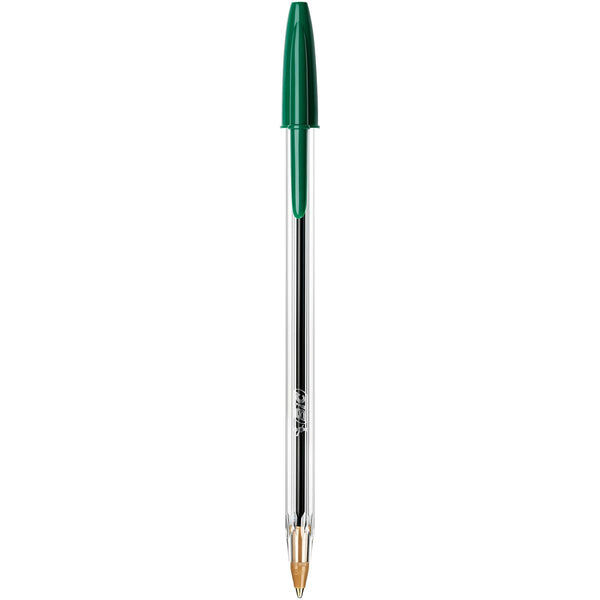 Stift Bic Cristal Original grün 0,32 mm (50 Stück)