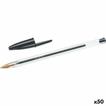 Stift Bic Cristal Schwarz Original (50 Stück)