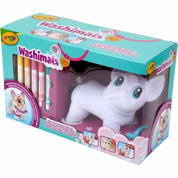 Zeichenset Crayola Washimals Jumbo Dog