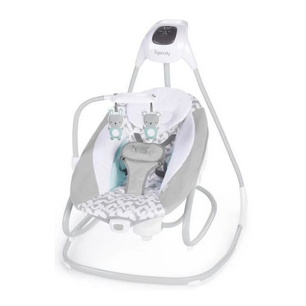 Schaukelstuhl Ingenuity 2-in-1 Swing Lounger - Raylan Grau Weiß