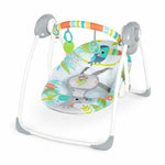Schaukelstuhl Ingenuity Compact portable swing Bunt tiere