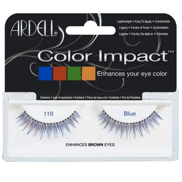 Satz falscher Wimpern Ardell Color Impact Nº 110 Blue