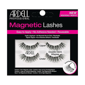 Falsche Wimpern Double Demi Wispies Ardell AII67952 Schwarz (4 Stück)