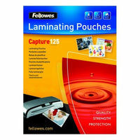 Plastifizierhüllen Fellowes 5307407 Durchsichtig Plastifizieren (100 Stück) (100 pcs)